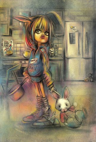 Original-painting-Craig-Everett-bunny-boiler