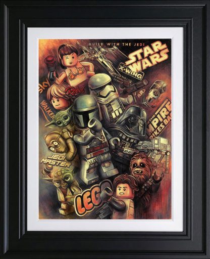 Star Wars Lego – Framed Canvas