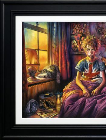 Sleeping Dogs Lie Signed by Artist Craig Everett