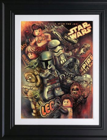 Star Wars Lego – Framed Canvas